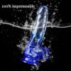 Dildo luminoso con chupon - Vibralux 300